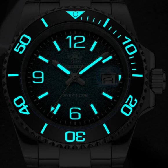 Men's Quartz Dive Watch New W/ Tags - Picture 4 of 4